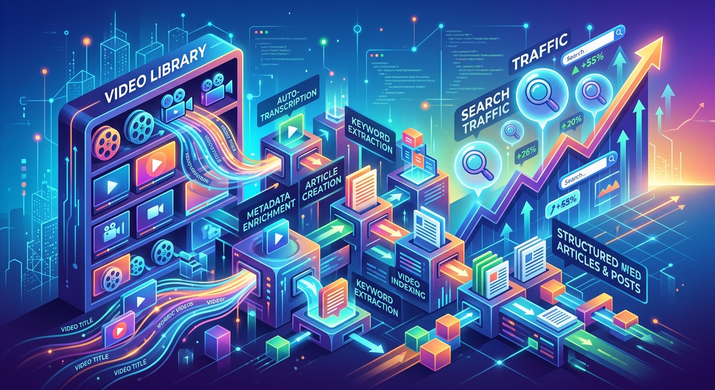 How Publishers Turn Video Libraries Into Durable Search Traffic